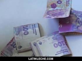 LatinLeche - Bashful Mexican straight  barebacked on camera for money