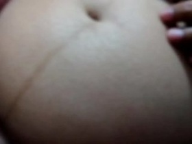 pregnant indian housewife exposing ample boobs with ebony erected puffies nipples